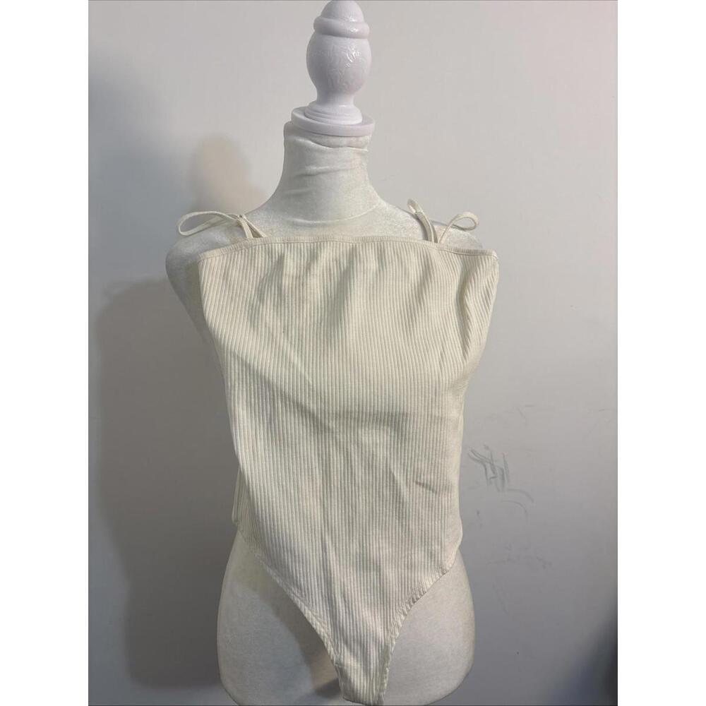 Privacy Please Ribbed Knit Bodysuit NWOT XS REVOLVE